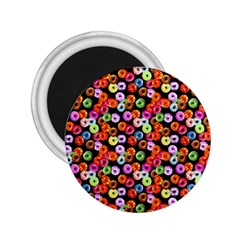 Colorful Yummy Donuts Pattern 2 25  Magnets by EDDArt