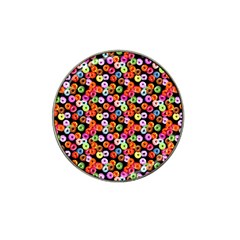 Colorful Yummy Donuts Pattern Hat Clip Ball Marker (10 Pack) by EDDArt