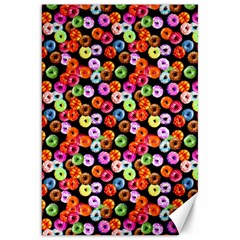 Colorful Yummy Donuts Pattern Canvas 20  X 30   by EDDArt