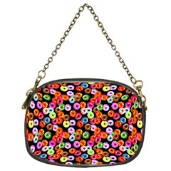 Colorful Yummy Donuts Pattern Chain Purses (one Side)  by EDDArt