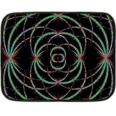 Abstract Spider Web Fleece Blanket (Mini)