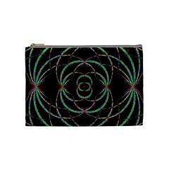 Abstract Spider Web Cosmetic Bag (Medium) 