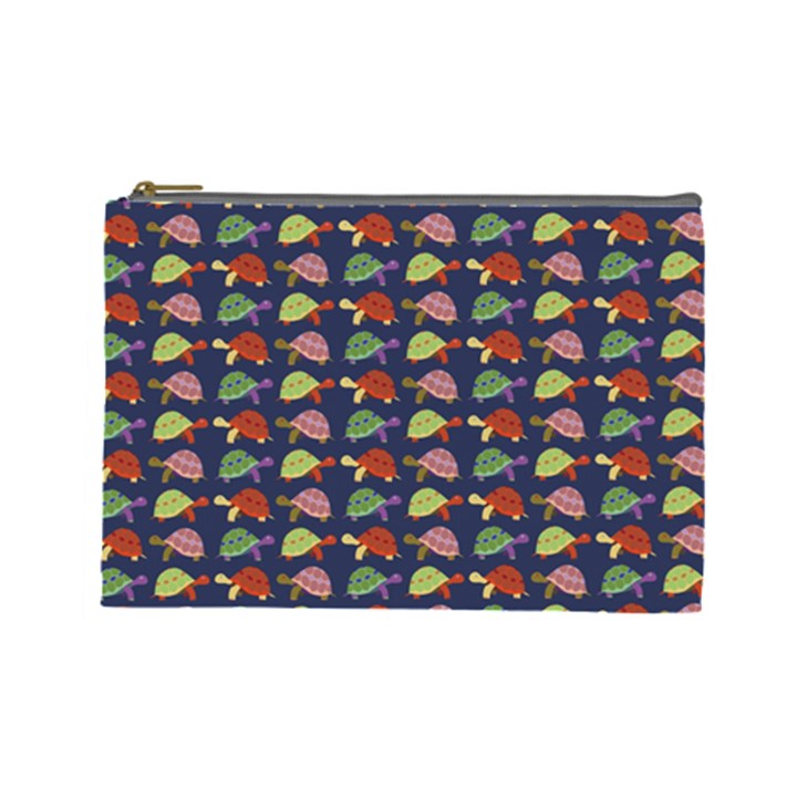 Turtle pattern Cosmetic Bag (Large) 