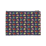 Turtle pattern Cosmetic Bag (Large)  Back