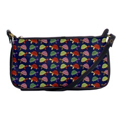 Turtle Pattern Shoulder Clutch Bags by Valentinaart