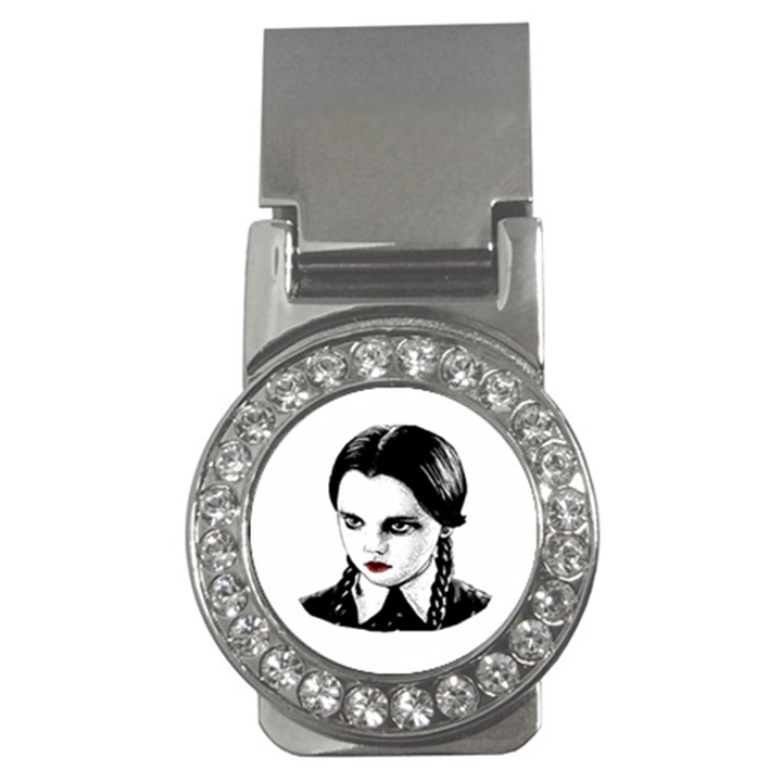 Wednesday Addams Money Clips (CZ) 