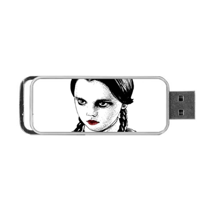 Wednesday Addams Portable USB Flash (Two Sides)