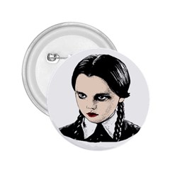 Wednesday Addams 2 25  Buttons