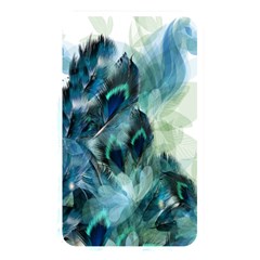 Flowers And Feathers Background Design Memory Card Reader by TastefulDesigns