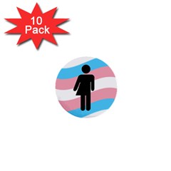 Transgender  1  Mini Buttons (10 Pack)  by Valentinaart
