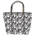 Skulls pattern  Bucket Bags Front