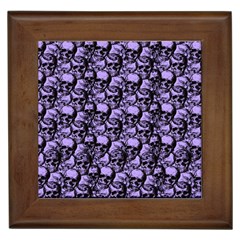 Skulls pattern  Framed Tiles