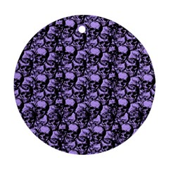 Skulls pattern  Ornament (Round)