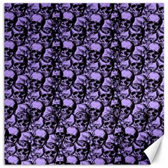 Skulls pattern  Canvas 16  x 16  