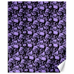 Skulls pattern  Canvas 16  x 20  