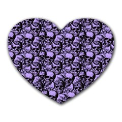 Skulls pattern  Heart Mousepads