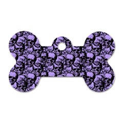 Skulls pattern  Dog Tag Bone (Two Sides)