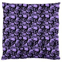 Skulls pattern  Large Cushion Case (Two Sides)