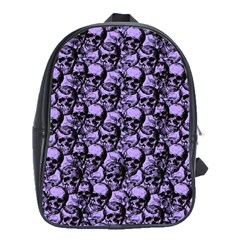 Skulls pattern  School Bags (XL) 