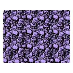 Skulls pattern  Double Sided Flano Blanket (Large) 