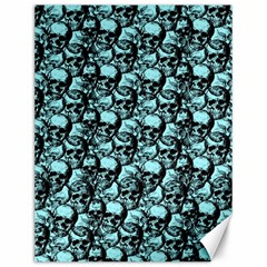 Skulls Pattern  Canvas 12  X 16  