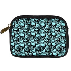 Skulls Pattern  Digital Camera Cases by Valentinaart