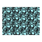 Skulls pattern  Double Sided Flano Blanket (Mini)  35 x27  Blanket Front