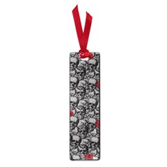 Skulls And Roses Pattern  Small Book Marks by Valentinaart