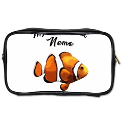 Clown Fish Toiletries Bags by Valentinaart