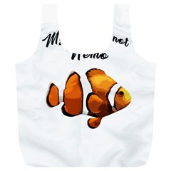 Clown Fish Full Print Recycle Bags (l)  by Valentinaart