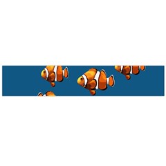 Clown Fish Flano Scarf (large) by Valentinaart