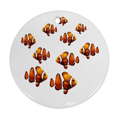 Clown Fish Ornament (round)