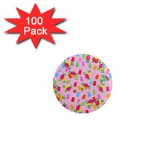 Candy pattern 1  Mini Magnets (100 pack) 