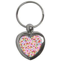 Candy pattern Key Chains (Heart) 