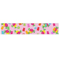 Candy pattern Flano Scarf (Large)