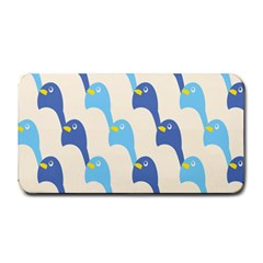 Animals Penguin Ice Blue White Cool Bird Medium Bar Mats by Mariart