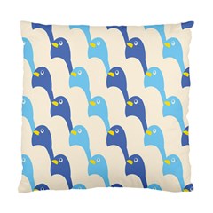 Animals Penguin Ice Blue White Cool Bird Standard Cushion Case (two Sides)