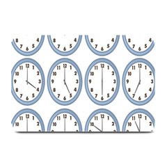 Alarm Clock Hour Circle Plate Mats