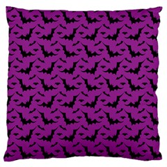 Animals Bad Black Purple Fly Large Cushion Case (two Sides)