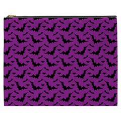 Animals Bad Black Purple Fly Cosmetic Bag (xxxl)  by Mariart