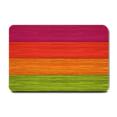 Wooden Plate Color Purple Red Orange Green Blue Small Doormat 
