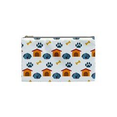 Bone House Face Dog Cosmetic Bag (small) 