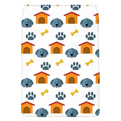 Bone House Face Dog Flap Covers (s)  by Mariart