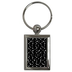 Black Star Space Key Chains (rectangle) 
