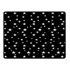 Black Star Space Fleece Blanket (Small)