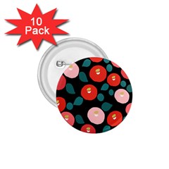 Candy Sugar Red Pink Blue Black Circle 1 75  Buttons (10 Pack)