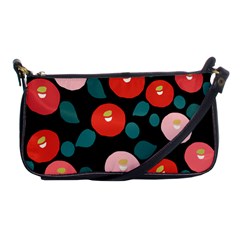 Candy Sugar Red Pink Blue Black Circle Shoulder Clutch Bags by Mariart