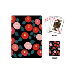 Candy Sugar Red Pink Blue Black Circle Playing Cards (mini)  by Mariart