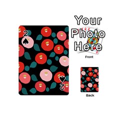 Candy Sugar Red Pink Blue Black Circle Playing Cards 54 (mini) 