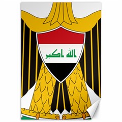 Coat Of Arms Of Iraq  Canvas 12  X 18   by abbeyz71